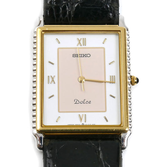 SEIKO セイコー DOLCE ドルチェ 14KT/SS 腕時計 電池式 9531-5120 14金 メンズ【中古】