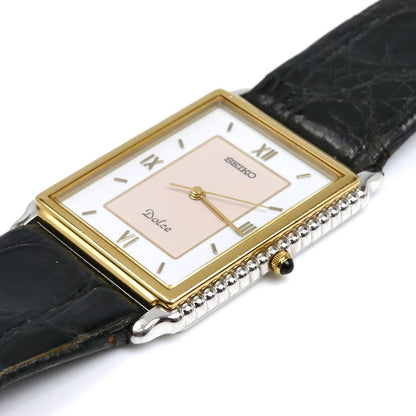 SEIKO セイコー DOLCE ドルチェ 14KT/SS 腕時計 電池式 9531-5120 14金 メンズ【中古】