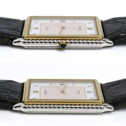 SEIKO セイコー DOLCE ドルチェ 14KT/SS 腕時計 電池式 9531-5120 14金 メンズ【中古】