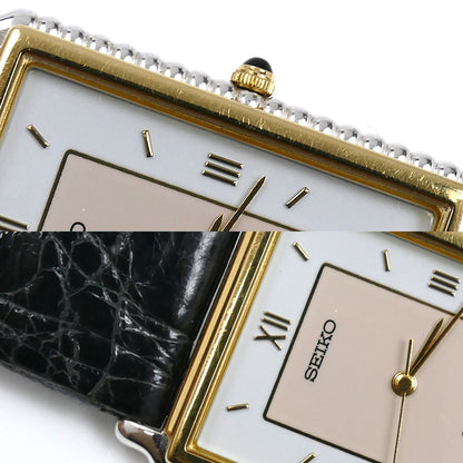 SEIKO セイコー DOLCE ドルチェ 14KT/SS 腕時計 電池式 9531-5120 14金 メンズ【中古】
