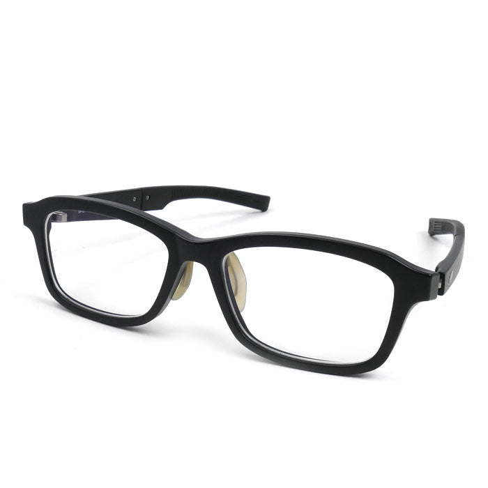 999.9 フォーナインズ メガネ ブラックマット SP-27 度付き メンズ 54□17 138 91 24K【中古】