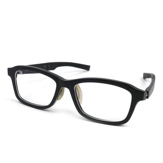 999.9 フォーナインズ メガネ ブラックマット SP-27 度付き メンズ 54□17 138 91 24K【中古】