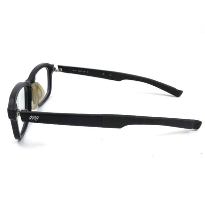 999.9 フォーナインズ メガネ ブラックマット SP-27 度付き メンズ 54□17 138 91 24K【中古】