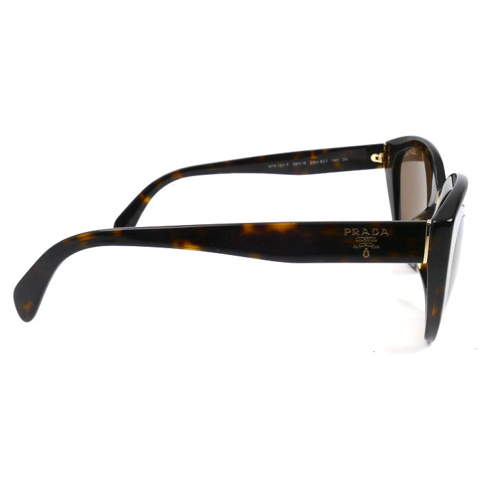 PRADA プラダ サングラス ブラウン ハバナ SPR16X-F レディース 59□16 2AU-8C1 140 3N【中古】