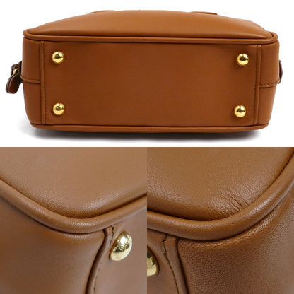 MIUMIU ミュウミュウ アルカディ レザーバッグ レギュラー 2Wayショルダーバッグ ブラウン 5BB142 ARC3 F0046 V OON ICチップ レディース【中古】【美品】