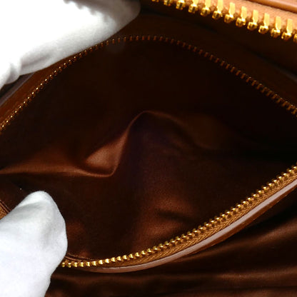 MIUMIU ミュウミュウ アルカディ レザーバッグ レギュラー 2Wayショルダーバッグ ブラウン 5BB142 ARC3 F0046 V OON ICチップ レディース【中古】【美品】