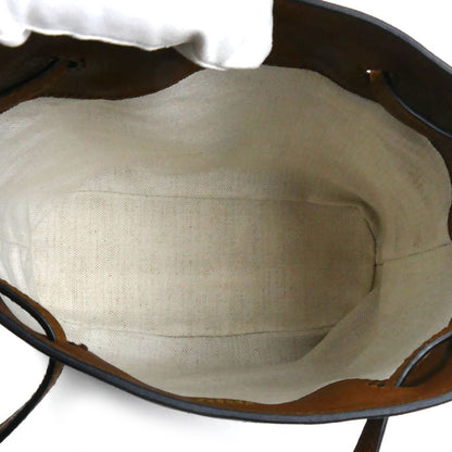 MIUMIU ミュウミュウ ナッパレザー ミニバッグ ショルダーバッグ ブラウン 5NF460 ICチップ レディース【中古】