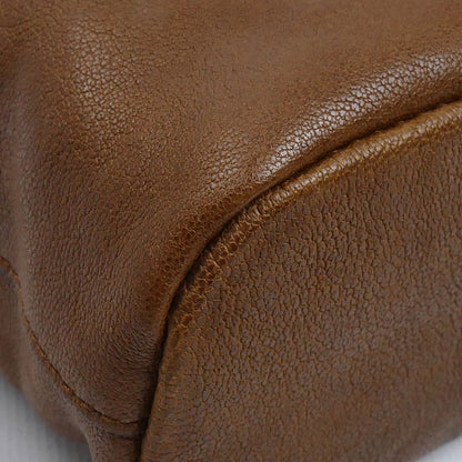 MIUMIU ミュウミュウ ナッパレザー ミニバッグ ショルダーバッグ ブラウン 5NF460 ICチップ レディース【中古】