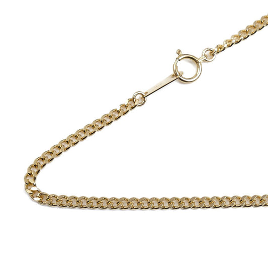 K18YG イエローゴールド ネックレス 喜平2面カット 10.1g 50cm ユニセックス【中古】【美品】