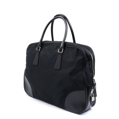 PRADA プラダ テスート トラベル ブリーフケース ブラック VS0067 メンズ【中古】