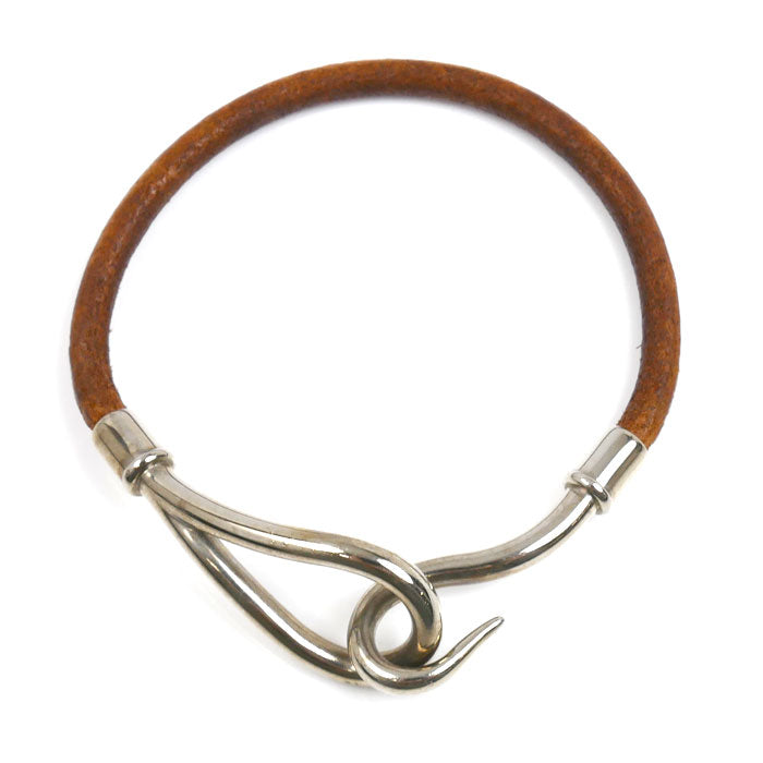 HERMES エルメス レザー ジャンボ ブレスレット 16cm レディース【中古】