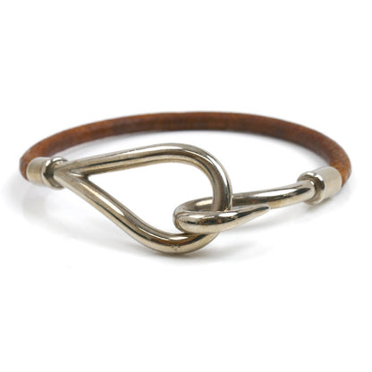 HERMES エルメス レザー ジャンボ ブレスレット 16cm レディース【中古】