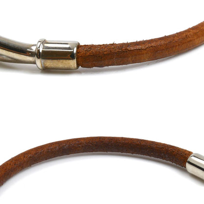 HERMES エルメス レザー ジャンボ ブレスレット 16cm レディース【中古】