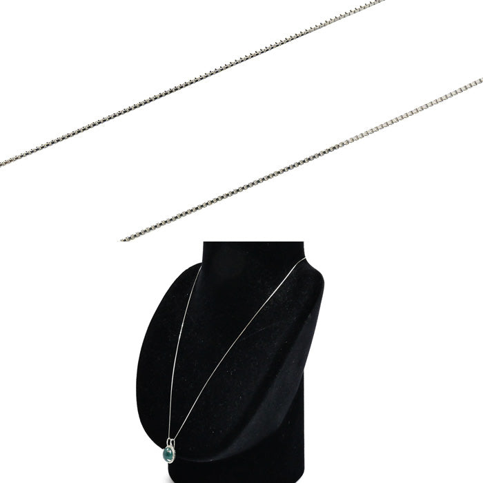 Pt900/850 グランディディエライト3.67ct ネックレス ダイヤモンド0.19ct 4.0g ～45cm フリーチェーン レディース【中古】【美品】