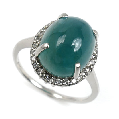 Pt900プラチナ グランディディエライト5.04ct リング・指輪 ダイヤモンド0.19ct 8号 3.8g レディース【中古】【美品】