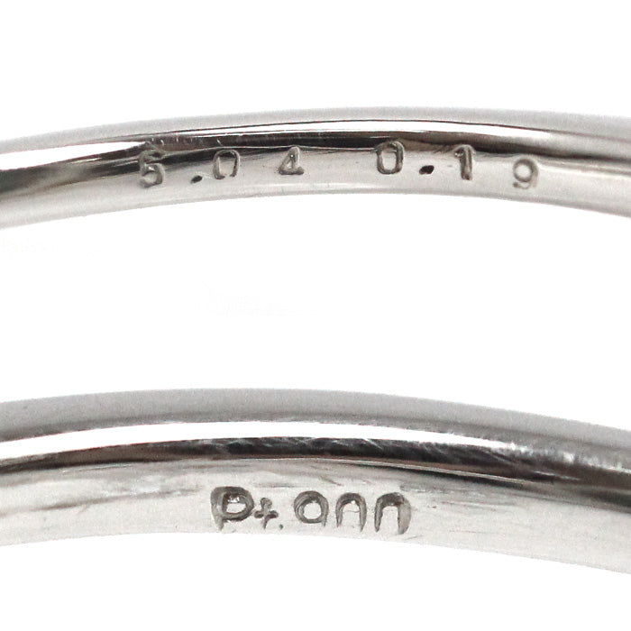 Pt900プラチナ グランディディエライト5.04ct リング・指輪 ダイヤモンド0.19ct 8号 3.8g レディース【中古】【美品】