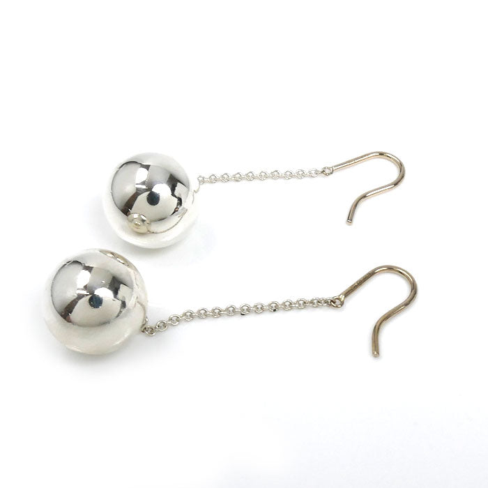 TIFFANY&Co. ティファニー シルバー925 ハードウェア ボール ピアス 11.2g レディース【中古】