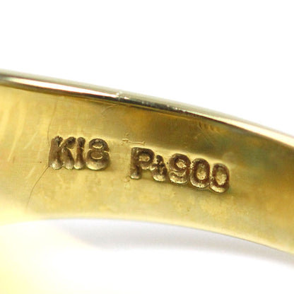 K18YG/Pt900 リング・指輪 ブルートパーズ 13号 8.2g レディース【中古】