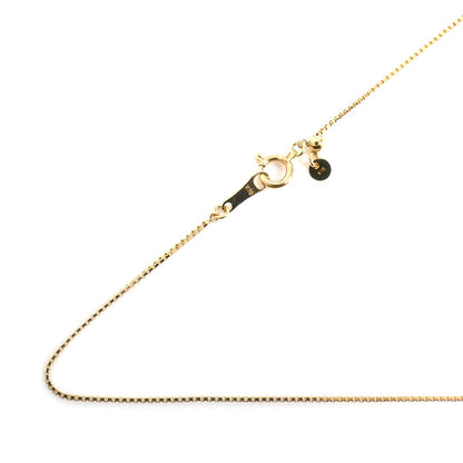 K18YG イエローゴールド ネックレス ベネチアン 2.0g ～45cm フリーチェーン レディース【中古】【美品】