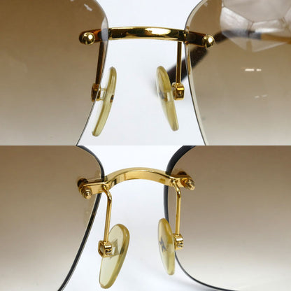 LOUIS VUITTON ルイ・ヴィトン リリー サングラス ブラウン Z0371U M1120 レディース 62□15 【中古】