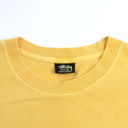 STUSSY ステューシー 長袖Ｔシャツ イエロー RN-94974 CA-28629 M メンズ【中古】