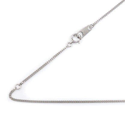 Pt850プラチナ ネックレス 喜平2面カット 2.9g 40cm レディース【中古】