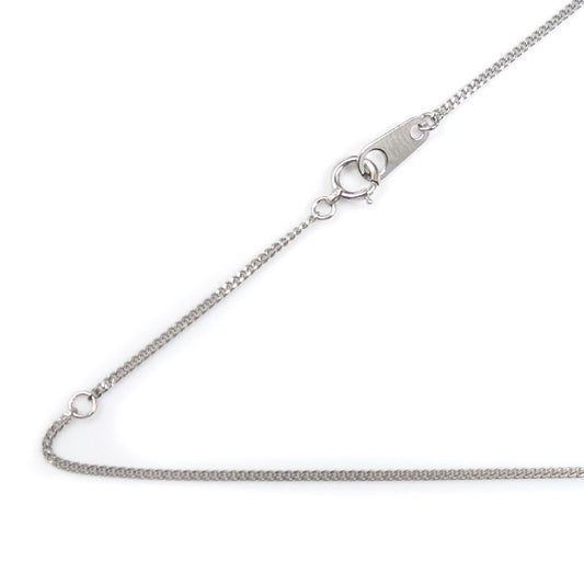 Pt850プラチナ ネックレス 喜平2面カット 2.9g 40cm レディース【中古】