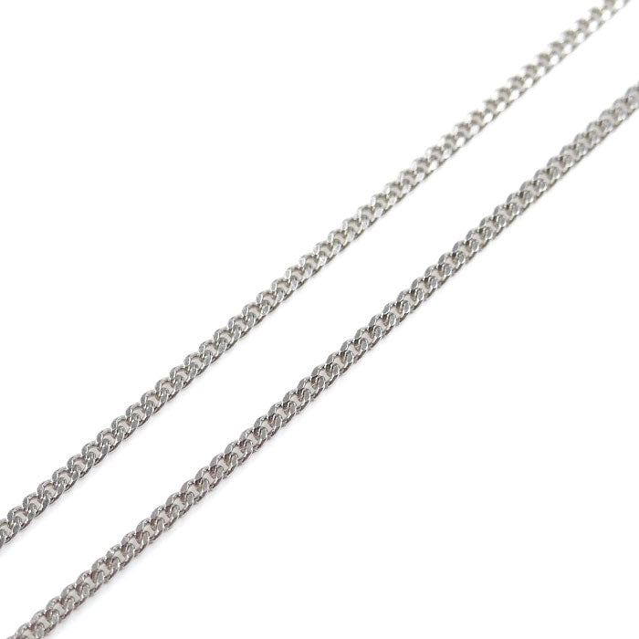 Pt850プラチナ ネックレス 喜平2面カット 2.9g 40cm レディース【中古】