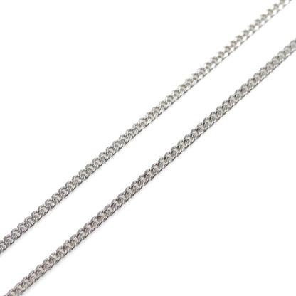 Pt850プラチナ ネックレス 喜平2面カット 2.9g 40cm レディース【中古】