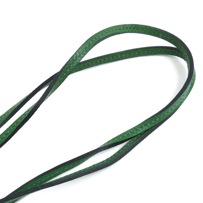 HERMES エルメス シルバー レザー ロケットペンダント ネックレス 80cm レディース【中古】