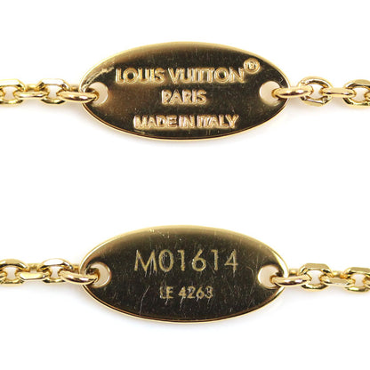 LOUIS VUITTON ルイ・ヴィトン メタル ベビールイ ネックレス M01614 LE4263 38～43cm レディース【中古】