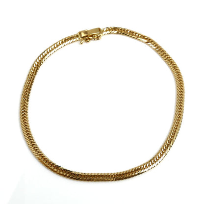 K18YG イエローゴールド アンクレット 喜平8面トリプルカット 10.1g 23.5cm ブレス ユニセックス【中古】