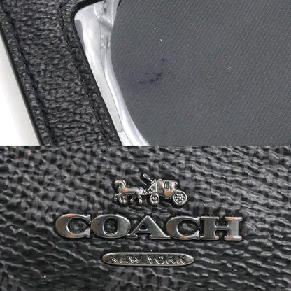 COACH コーチ ミニ スキニー ID ケース コインケース ブラック CW870 QBMI5 ユニセックス【中古】