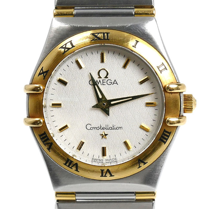 OMEGA オメガ コンステレーション 腕時計 電池式 1372.30 ハーフバー レディース【中古】