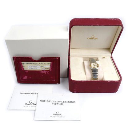 OMEGA オメガ コンステレーション 腕時計 電池式 1372.30 ハーフバー レディース【中古】