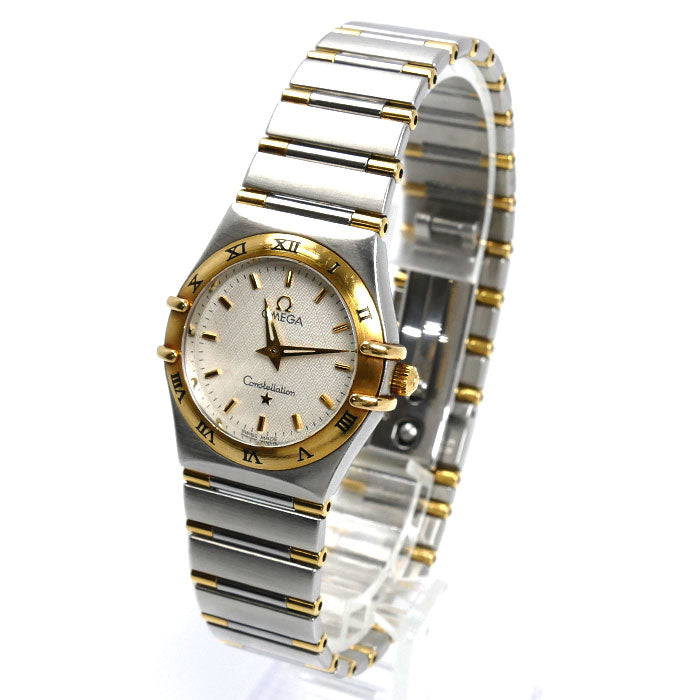 OMEGA オメガ コンステレーション 腕時計 電池式 1372.30 ハーフバー レディース【中古】
