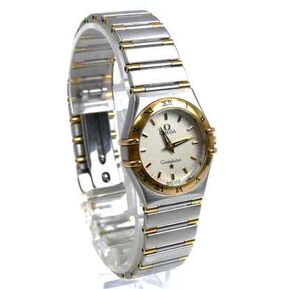 OMEGA オメガ コンステレーション 腕時計 電池式 1372.30 ハーフバー レディース【中古】