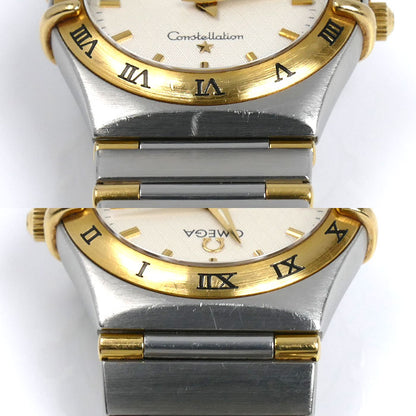 OMEGA オメガ コンステレーション 腕時計 電池式 1372.30 ハーフバー レディース【中古】