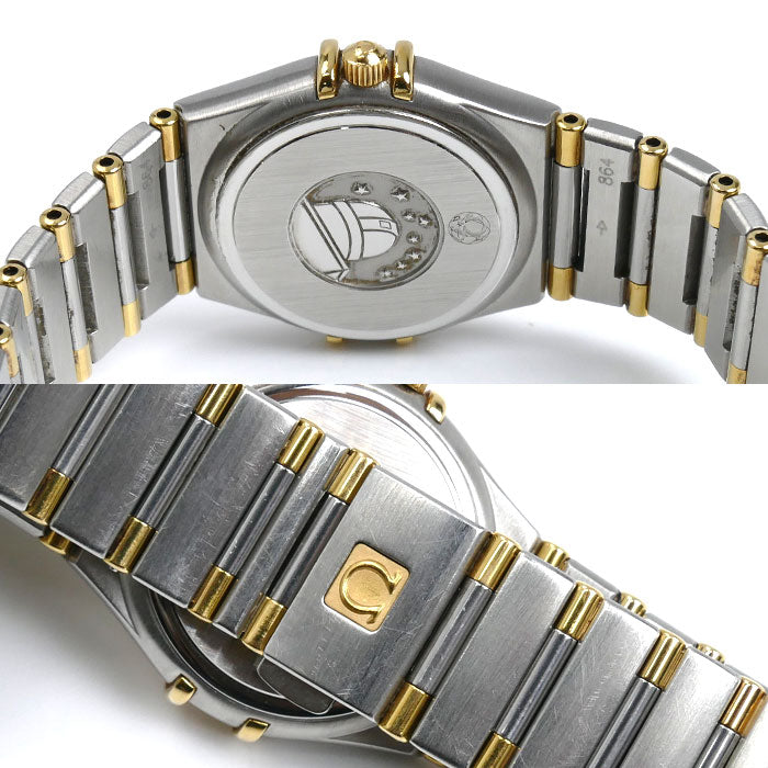 OMEGA オメガ コンステレーション 腕時計 電池式 1372.30 ハーフバー レディース【中古】