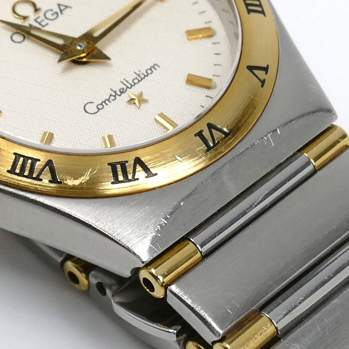 OMEGA オメガ コンステレーション 腕時計 電池式 1372.30 ハーフバー レディース【中古】