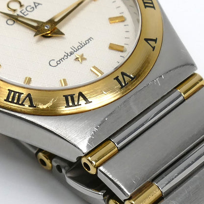 OMEGA オメガ コンステレーション 腕時計 電池式 1372.30 ハーフバー レディース【中古】