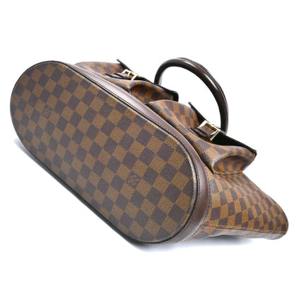 LOUIS VUITTON ルイ・ヴィトン マノスクGM トートバッグ ダミエ ブラウン N51120 BA1005 レディース【中古】