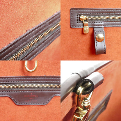 LOUIS VUITTON ルイ・ヴィトン マノスクGM トートバッグ ダミエ ブラウン N51120 BA1005 レディース【中古】