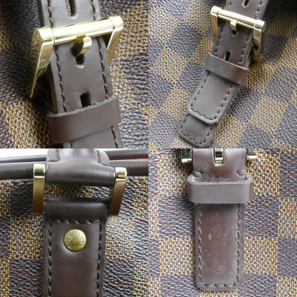 LOUIS VUITTON ルイ・ヴィトン マノスクGM トートバッグ ダミエ ブラウン N51120 BA1005 レディース【中古】