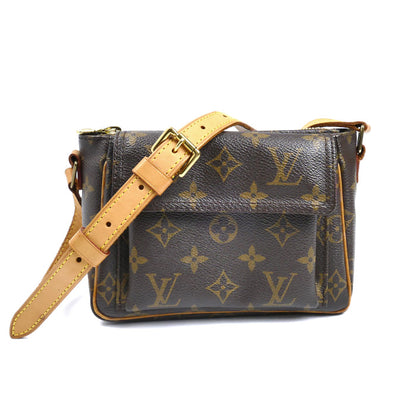 LOUIS VUITTON ルイ・ヴィトン ヴィバシテPM ショルダーバッグ モノグラム ブラウン M51165 CA0094 レディース【中古】