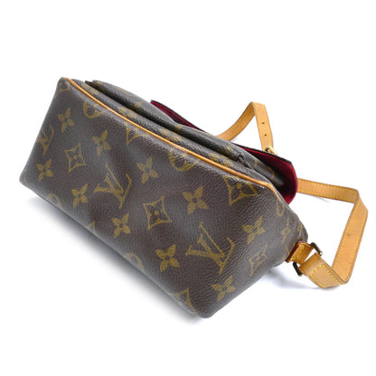 LOUIS VUITTON ルイ・ヴィトン ヴィバシテPM ショルダーバッグ モノグラム ブラウン M51165 CA0094 レディース【中古】
