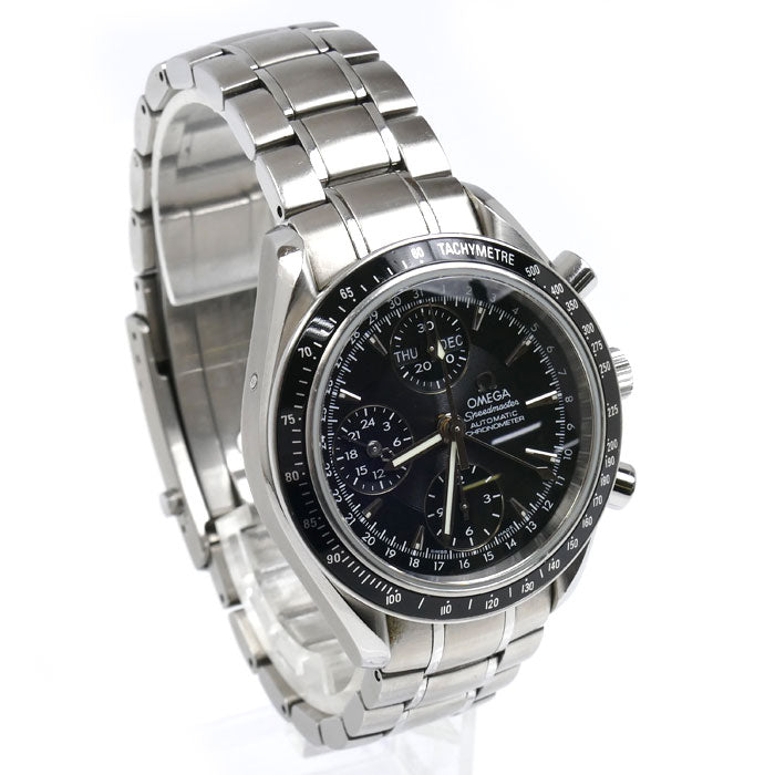 OMEGA オメガ スピードマスター トリプルカレンダー 腕時計 自動巻き 3220.50 DAY-DATE メンズ【中古】