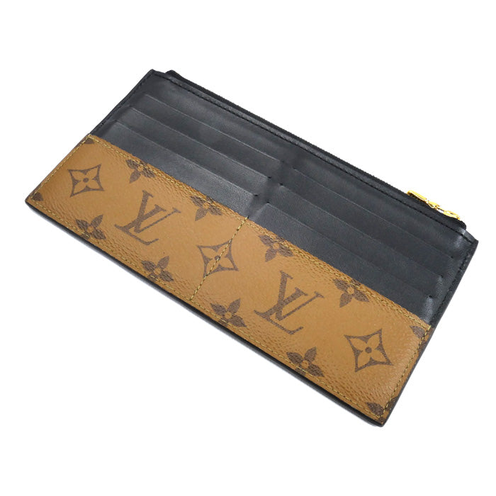 LOUIS VUITTON ルイ・ヴィトン スリムパース 長財布 モノグラムリバース M80390 ICチップ レディース【中古】