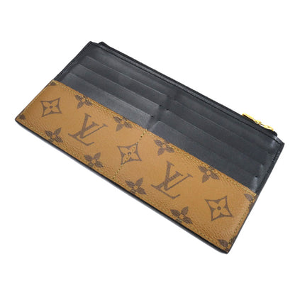 LOUIS VUITTON ルイ・ヴィトン スリムパース 長財布 モノグラムリバース M80390 ICチップ レディース【中古】