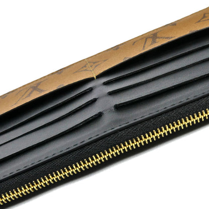 LOUIS VUITTON ルイ・ヴィトン スリムパース 長財布 モノグラムリバース M80390 ICチップ レディース【中古】